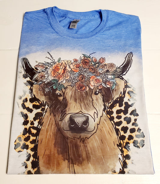 Highland Cow T Shirt