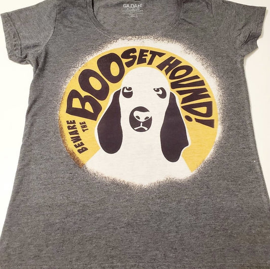 Beware The Boosit Hound Basset Hound Halloween Shirt