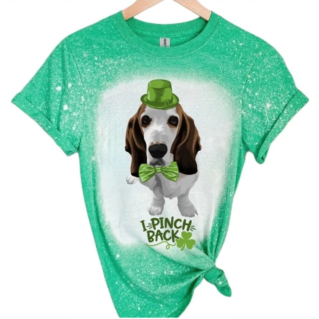 "I pinch back" Benny Watercolor St. Patrick's Day T Shirt